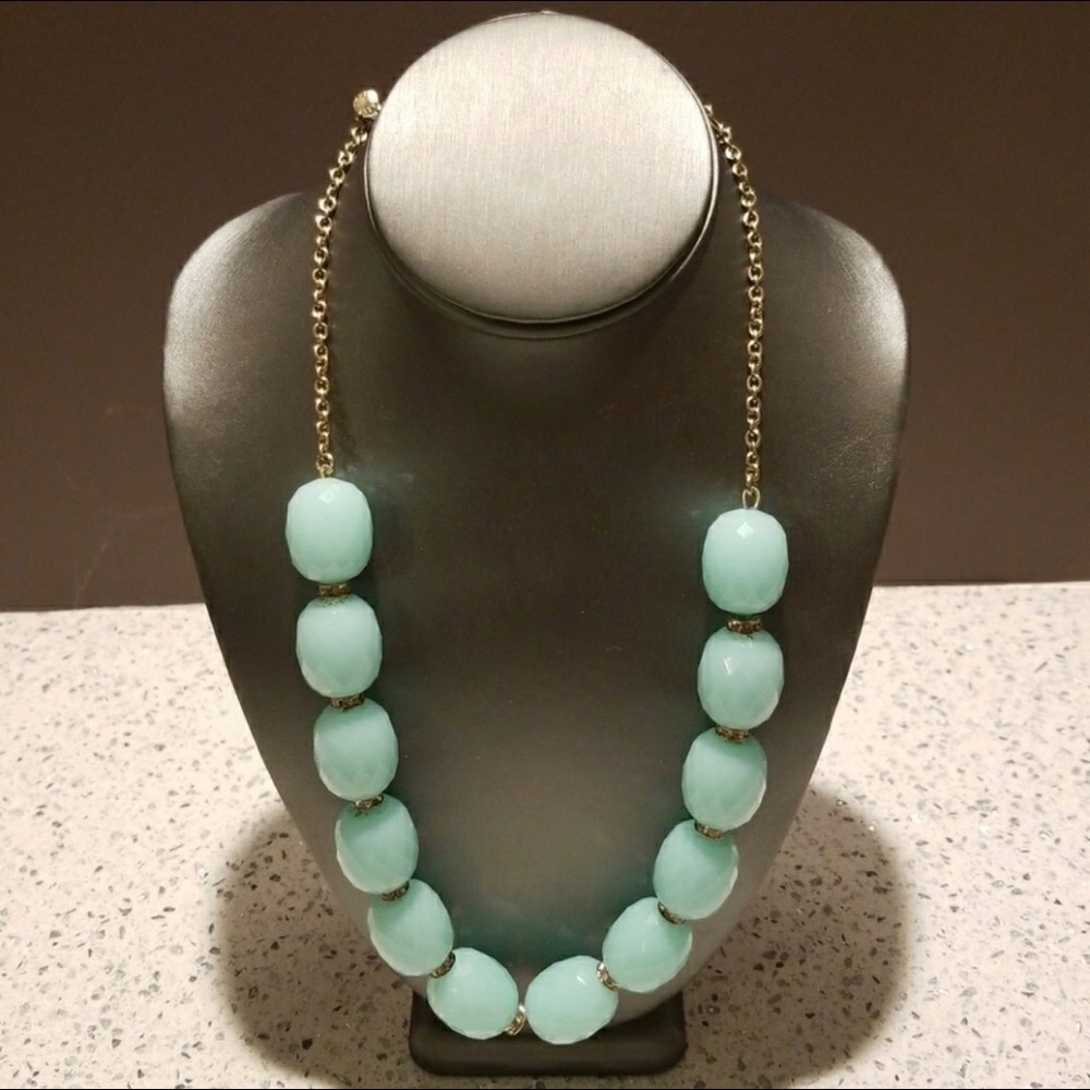 Host Pick Jcrew Mint Statement Necklace - image 1